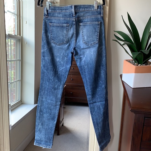 CURRENT/ELLIOTT The Ankle Skinny in Heartbreak Destroy skinny jeans (26) ✨ - Picture 12 of 12